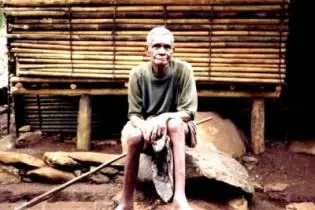 A village headman in East Kwaio, many in his generation still remember the 1927 massacre, a painful aspect of their history.