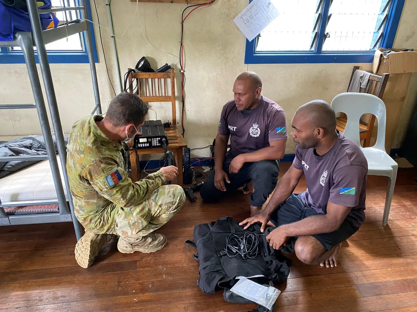 Radio communications team leader Major Josh Fordham said, “Once completed, this project will deliver radio communications to every province in Solomon Islands and enable a more coordinated response in a natural disaster or security incident.”