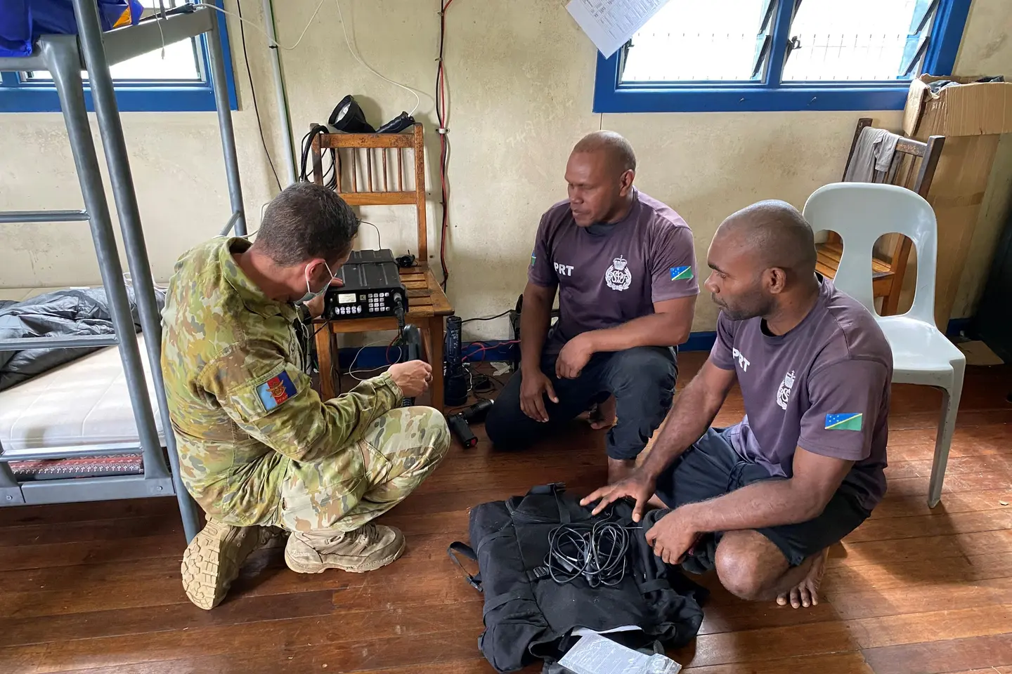 Radio communications team leader Major Josh Fordham said, “Once completed, this project will deliver radio communications to every province in Solomon Islands and enable a more coordinated response in a natural disaster or security incident.”