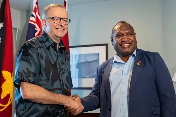 PNG Prime Minister James Marape said the visit would reinforce the strong bond between the two countries.