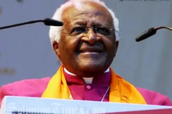 Nobel Peace Prize laureate Archbishop Desmond Tutu from South Africa will today arrive on a historic visit to the Solomon Islands.