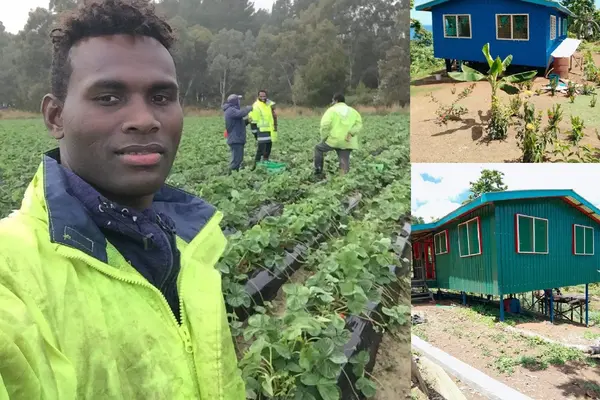 Within his first seven months in Australia, Francis had saved enough to pay for the construction of his own home in Honiara. His first goal completed, he then commenced work on his parents’ house, then supported his sister to build her own home as well as his in-laws.