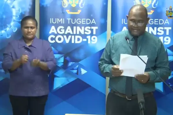 Dr. Culwick says the results of the COVID-19 tests were released just after 8pm today, and, to his relief, all frontliners tested returned negative.