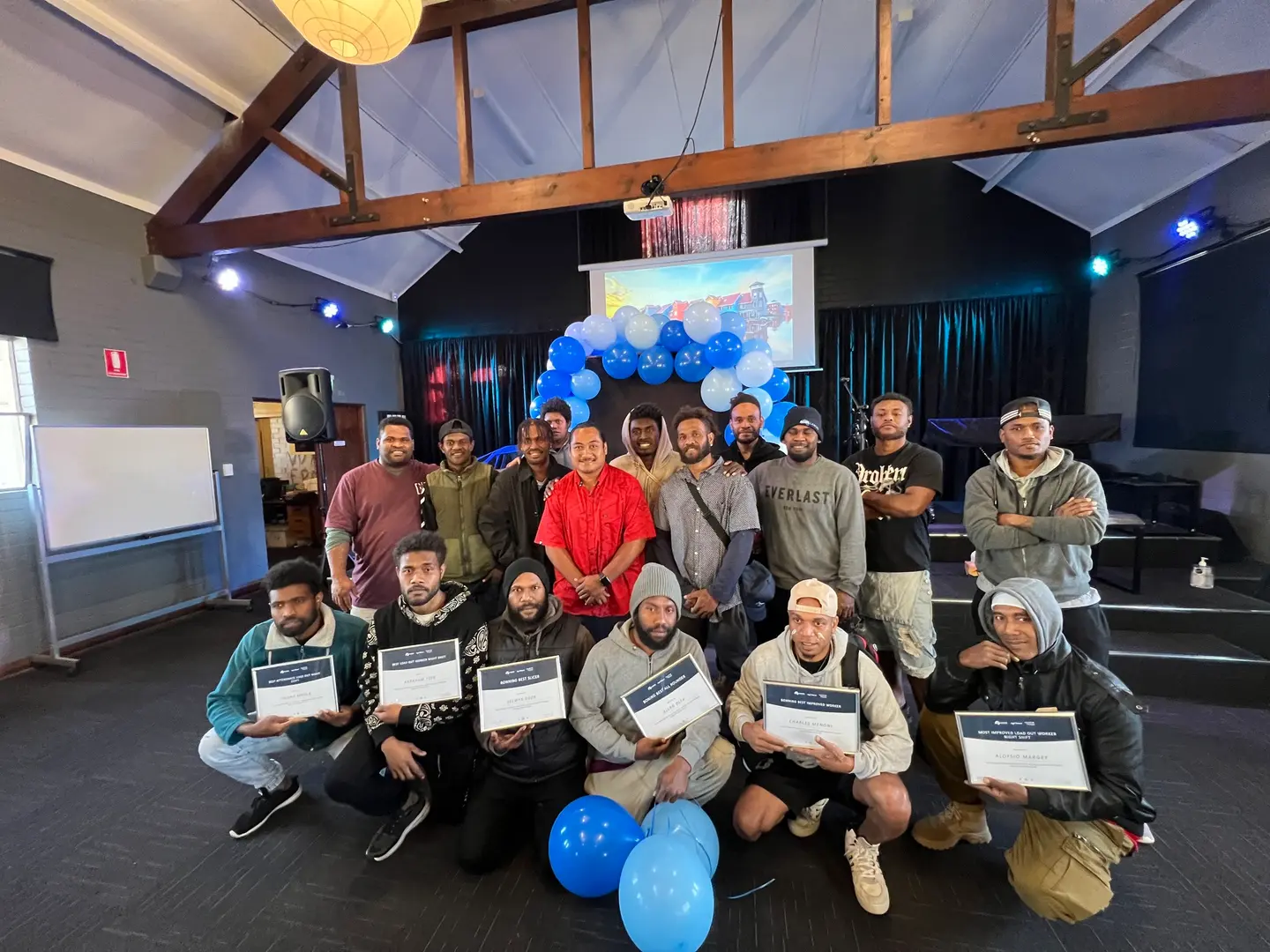 The awards celebrated the contributions of workers under the PALM scheme, with Solomon Islanders employed at the Greenham Gippsland meat processing facility in Moe receiving special recognition for their work ethic, reliability, and adaptability.