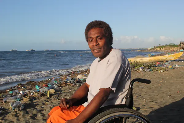 "When I woke up or even before bed, I used to love the sound of the rolling waves crashing on the beach. I heard it far from my room but today the sound of the rolling waves is not as friendly as it was,” he said.