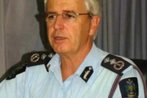 Police Commissioner Peter Marshall during a recent press conference.