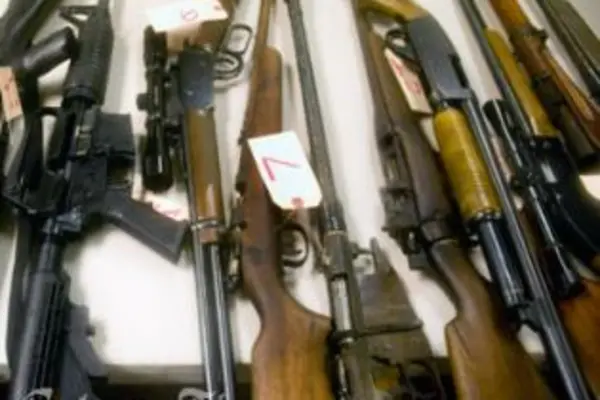 Peter Boyers says he would like to see the police re-armed in six to ten years.
