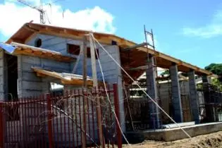 Solomon Islands experiencing an increase in foreign investment, new buildings are being built to accommodate the increase.