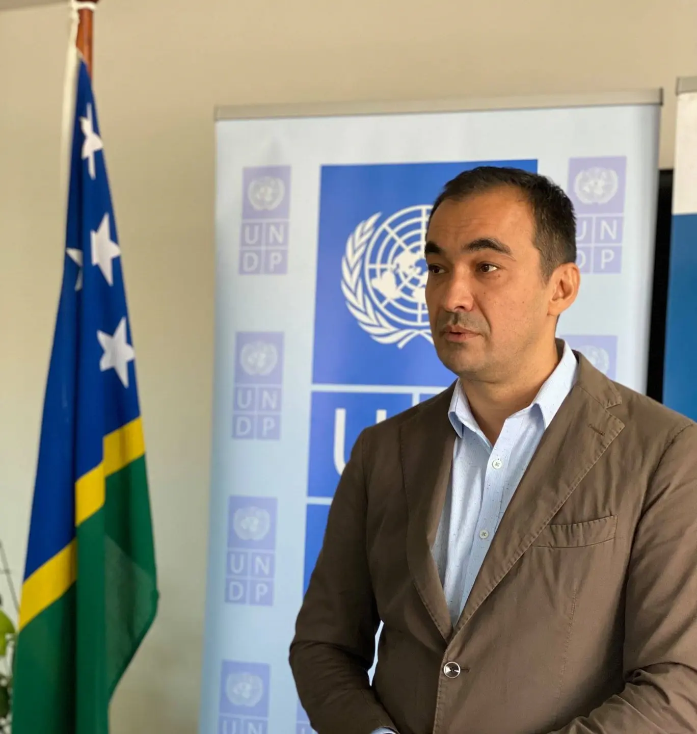 The UNDP Solomon Islands Country Manager, Berdi Berdiyev.