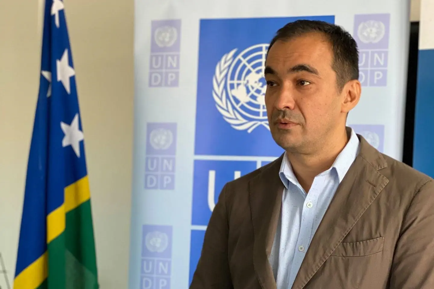 The UNDP Solomon Islands Country Manager, Berdi Berdiyev.