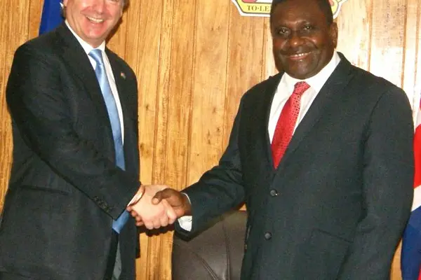 Prime Minister Gordon Darcy Lilo made the announcement during a meeting with Britain’s Minister of State Mr Hugo Swire in Honiara.