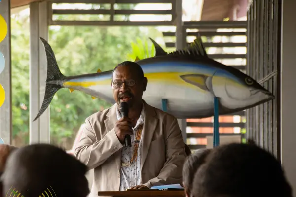 Minister for Fisheries and Marine Resources, Hon. Nestor Ghiro