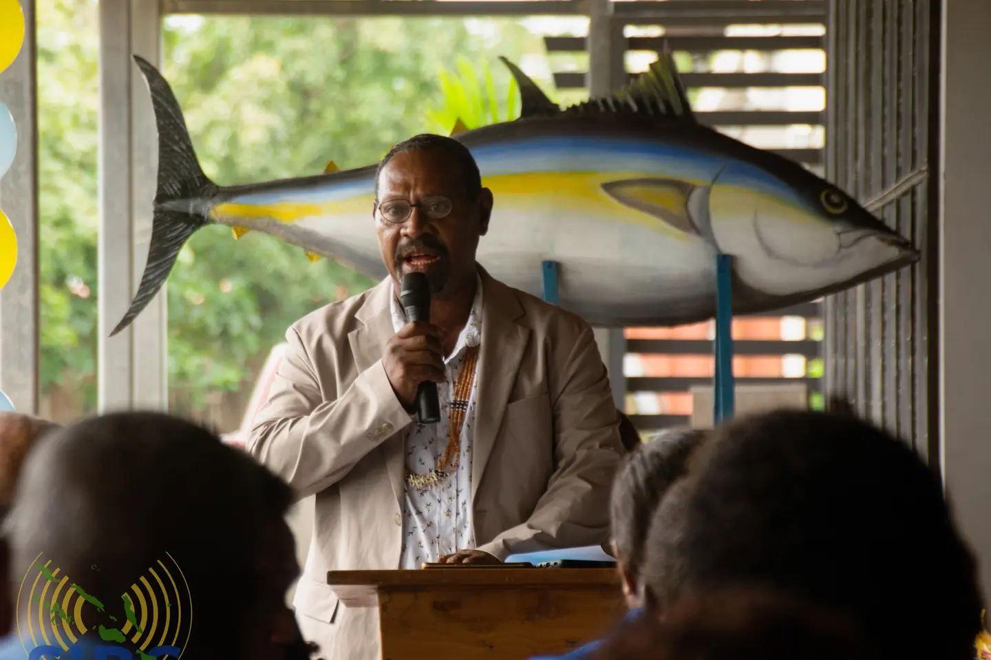 Minister for Fisheries and Marine Resources, Hon. Nestor Ghiro