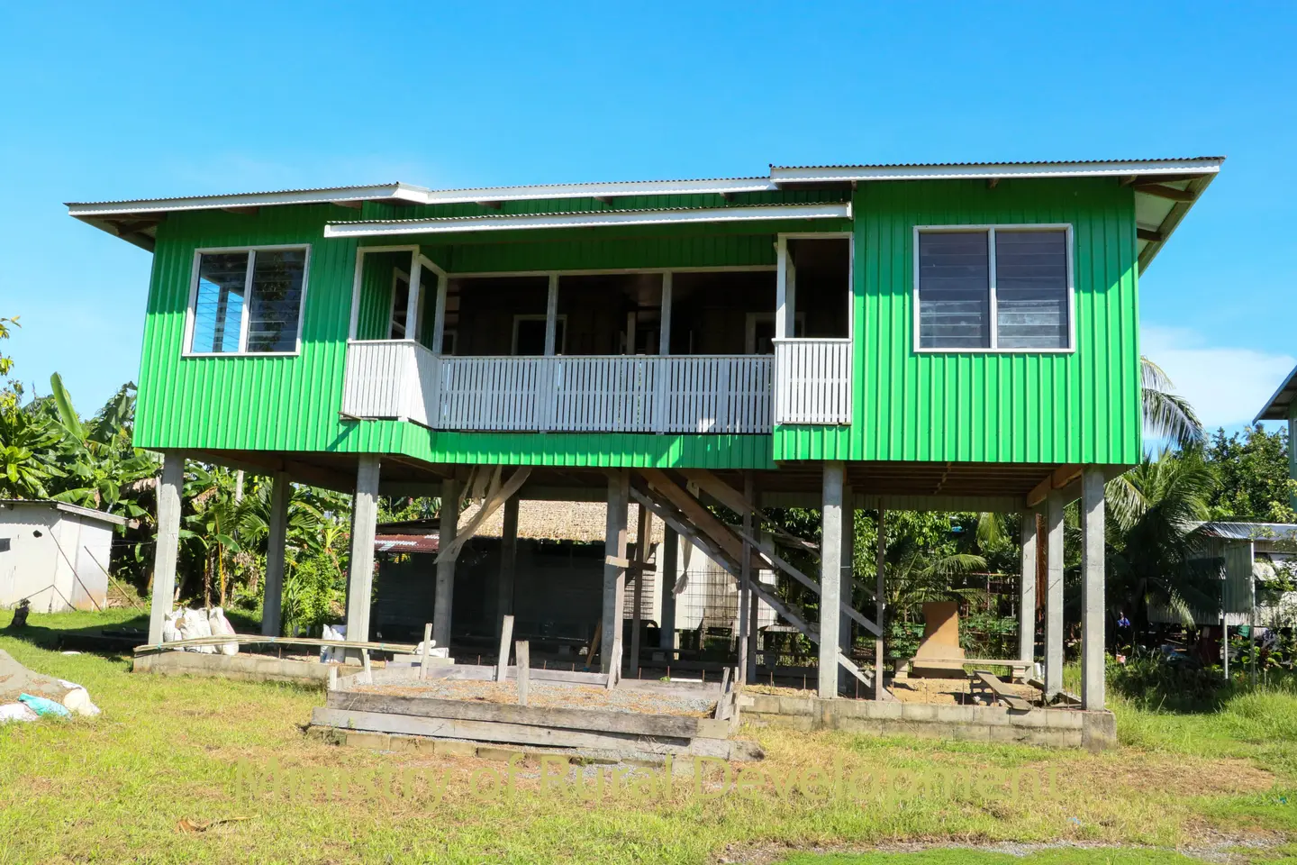 The United Church,Tavula Circuit Head office building in Vurango is one of the rural projects supported by CDF Program.