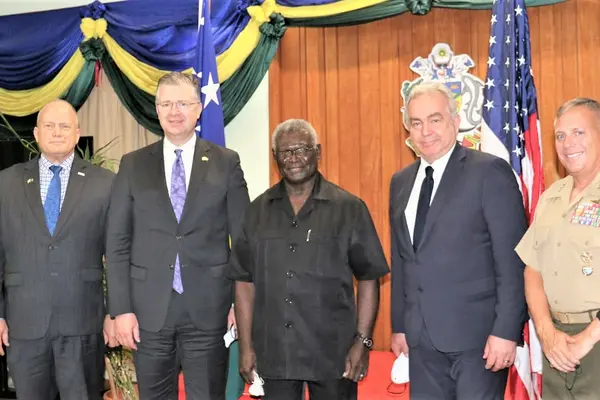 US’s core concern is China establishing a military base in Solomon Islands, this will have regional security implications.