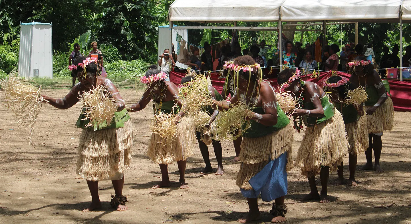 As part of commemorating the event this year, women and girls of Malango were able to share their stories and showcase their spiritual, economic and cultural experiences and skills through singing, dancing and crafting.
