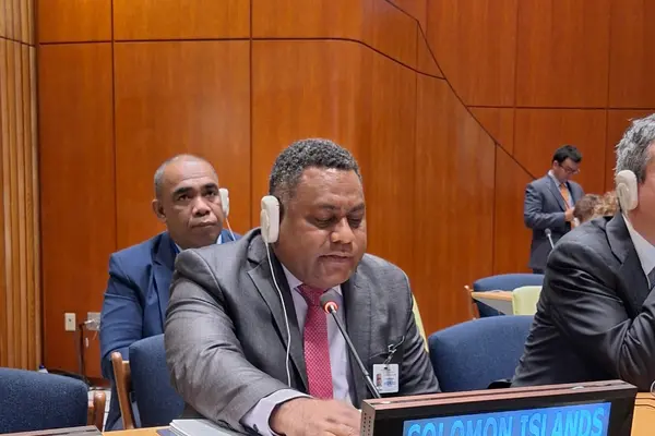 Minister Ramofafia calls for urgent reforms to the international financial system, emphasizing the need for immediate action on debt relief and restructuring for developing nations like Solomon Islands.