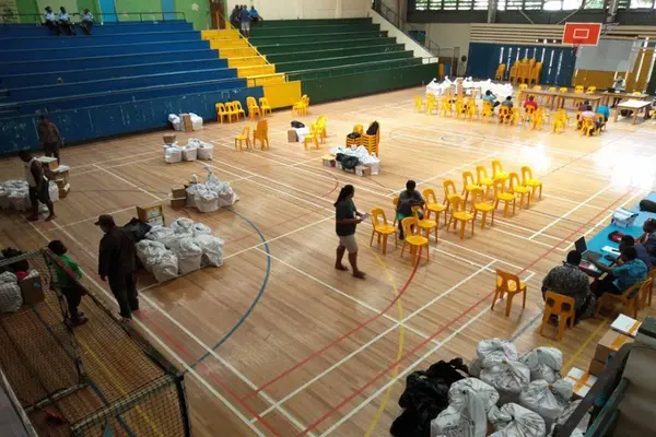 Counting for the HTC elections took place at the multipurpose hall.