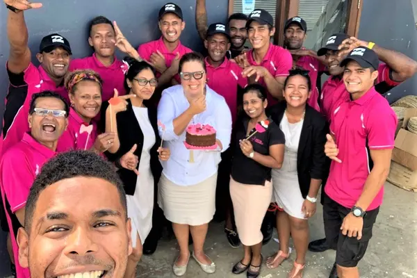 The Party & Events Fiji team, before COVID-19.