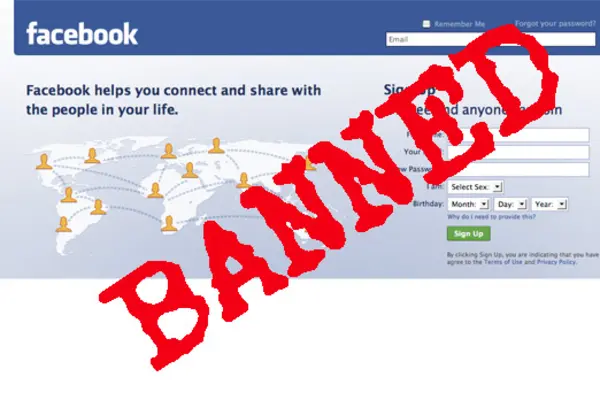 Currently only three countries in the world have banned Facebook. They are China, North Korea and Iran.