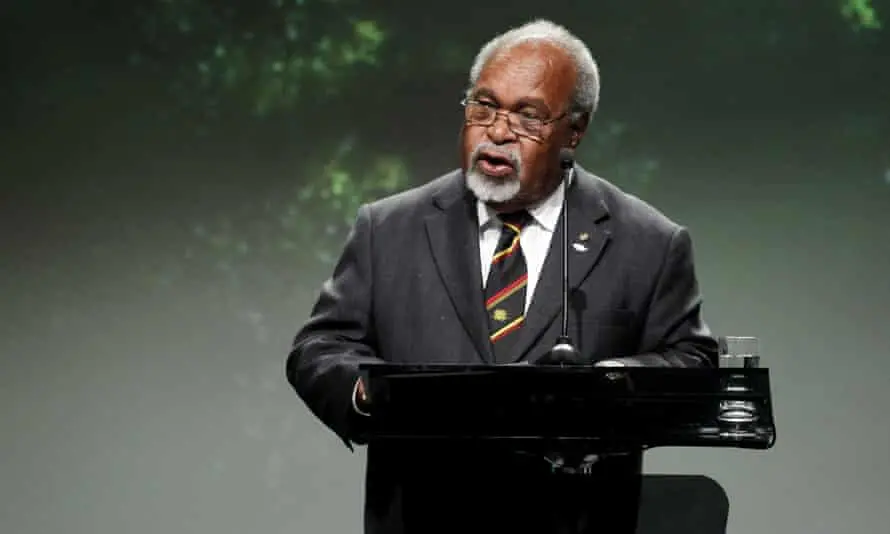 Prior to independence, Somare was the chief minister of the Australian-administered territory of Papua New Guinea. He most recently served as the country's leader briefly in 2011.