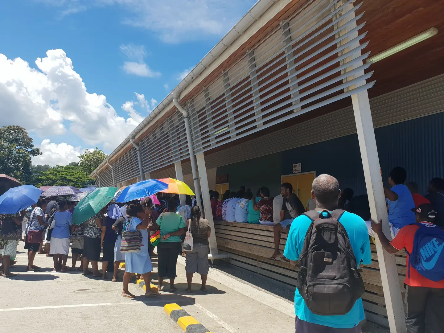 The nurses started their sit in protest on Friday and called it off yesterday.