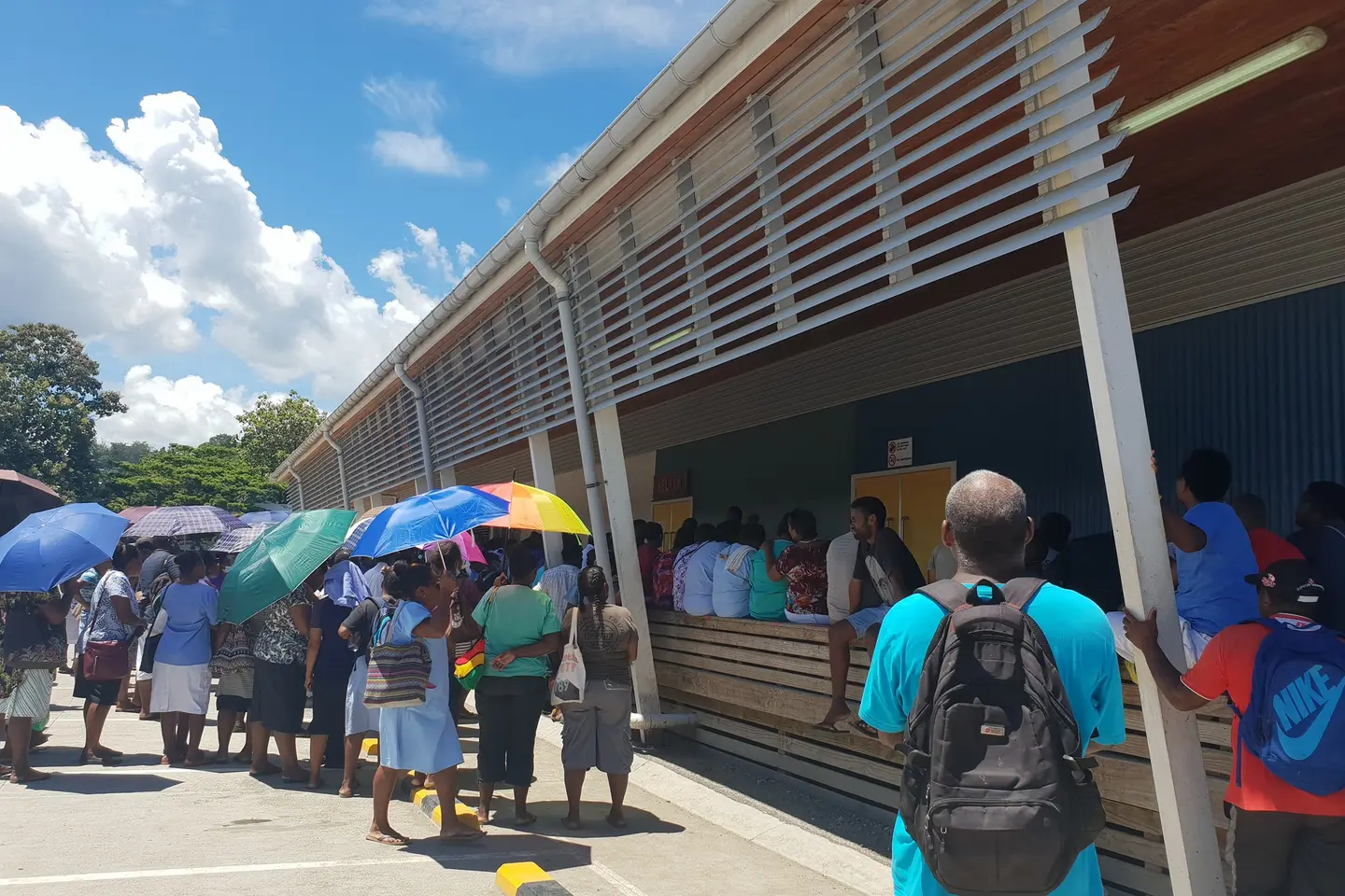 The nurses started their sit in protest on Friday and called it off yesterday.