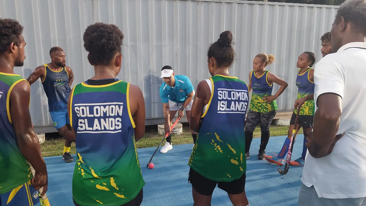 SINIS PM Korinihona expressed that Australian Hockey Mentor Coach Leroy Philips was phenomenal, being the right mentor coach for the camp.