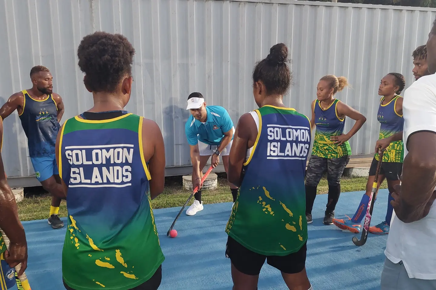SINIS PM Korinihona expressed that Australian Hockey Mentor Coach Leroy Philips was phenomenal, being the right mentor coach for the camp.