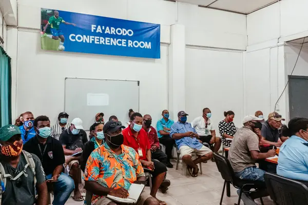 Representatives of local Security Firms who attended the Information Session hosted by the Sol2023 Games Organizing Committee.