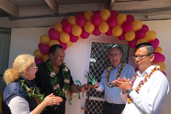 The ceremonial occasion also marked the official opening of the refurbished pathology laboratory at the National Referral Hospital.