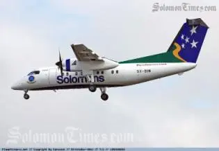 The "Megapode's" arrival will be the highlight of Solomon Airlines' 50th anniversary celebrations on Wednesday.