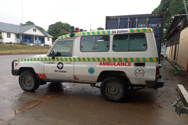 Should you need to reach the hospital or health clinics please contact St John Ambulance on toll free line, 111 or 911.