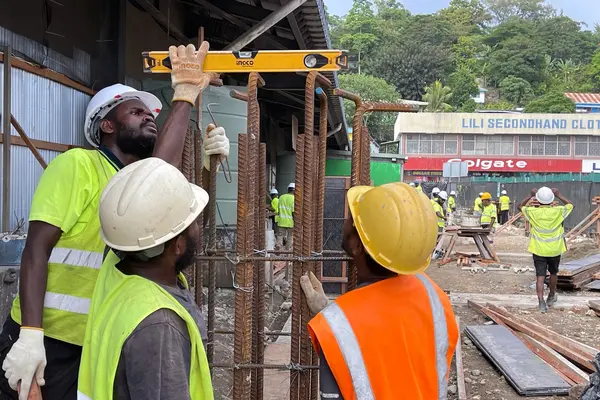 Australia committed over SBD10m to the project, which is being delivered by local builder Tropic Group Builders, creating over 30 local jobs during the construction phase. 