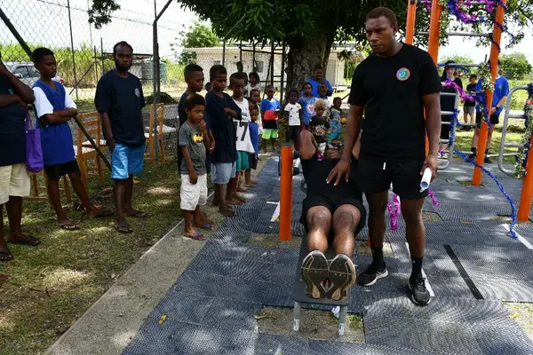 RSIPF and SIAF members attended the program and undertook light gym session led by RAPPP’s health and fitness instructor during the opening program.