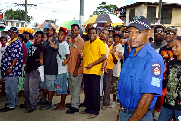 Watching daily life adjust to election processes was also fascinating. Classes at universities and work activities around Port Moresby (and indeed the country) were cancelled repeatedly following delays with voting in the National Capital District, and the need for many to travel back to their villages to vote.