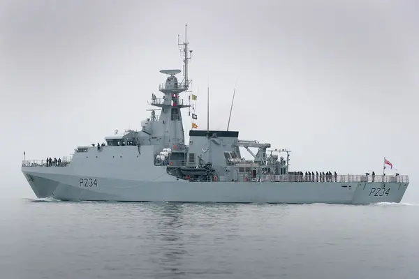 One of the greenest ships in the fleet, Spey has also worked with regional partners to carry out environmental and hydrographic surveys as well as water sampling to aid studies on climate change.