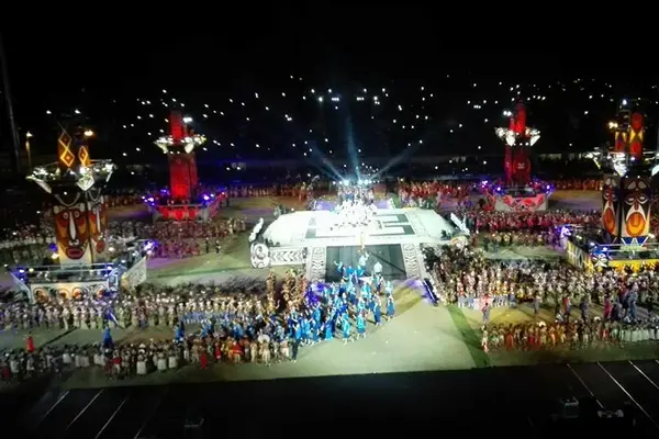 The 2015 Pacific Games opened in spectacular style in Port Moresby, PNG.