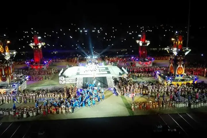 The 2015 Pacific Games opened in spectacular style in Port Moresby, PNG.