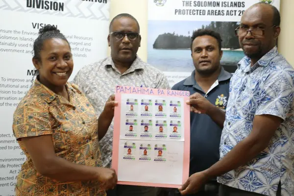 A total of eleven (11) rangers from PTFPA were formally appointed and issued with Rangers IDs by the Director of Environment and Conservation Division (ECD) under the Ministry of Environment Climate Change Disaster Management and Meteorology.