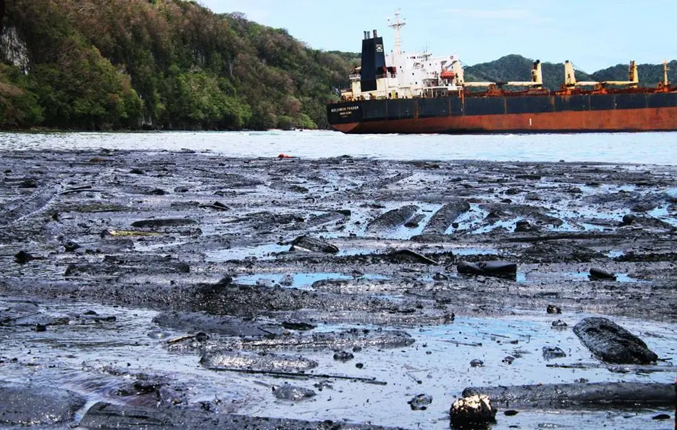 The clean-up of an oil spill from a bulk carrier run aground in the Solomon Islands could reach $50m.