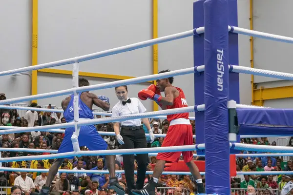 PNG and Solomon Islands enjoyed opening day success at boxing.