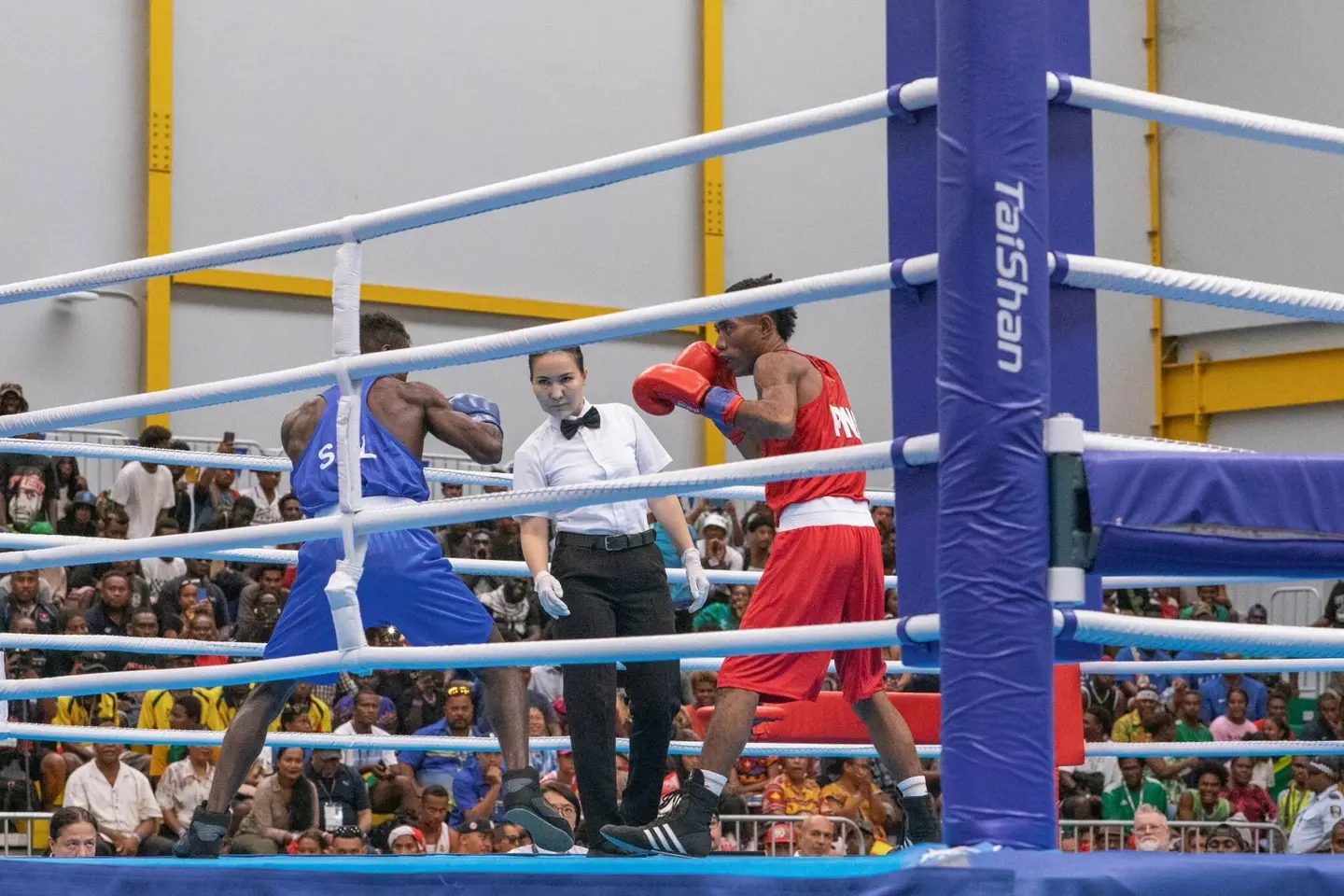 PNG and Solomon Islands enjoyed opening day success at boxing.