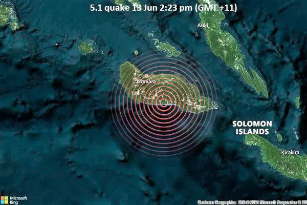 Based on early assessment no significant damage was caused by the quake, in Honiara or villages close to the epicenter.