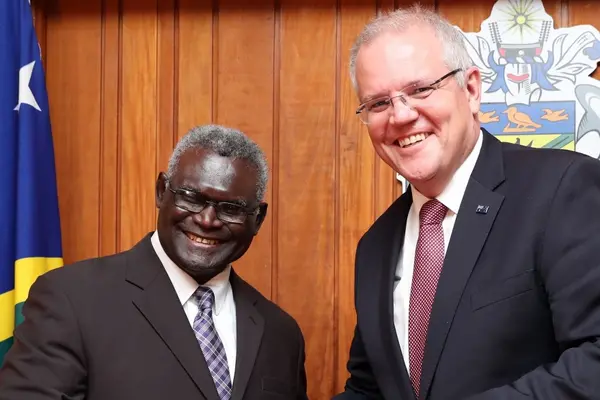 "It's a partnership with our family in the Pacific and the rest of the world looks on Australia as providing that support to developing countries in our own region and that is specifically in relation to the Pacific countries," Mr Morrison said.