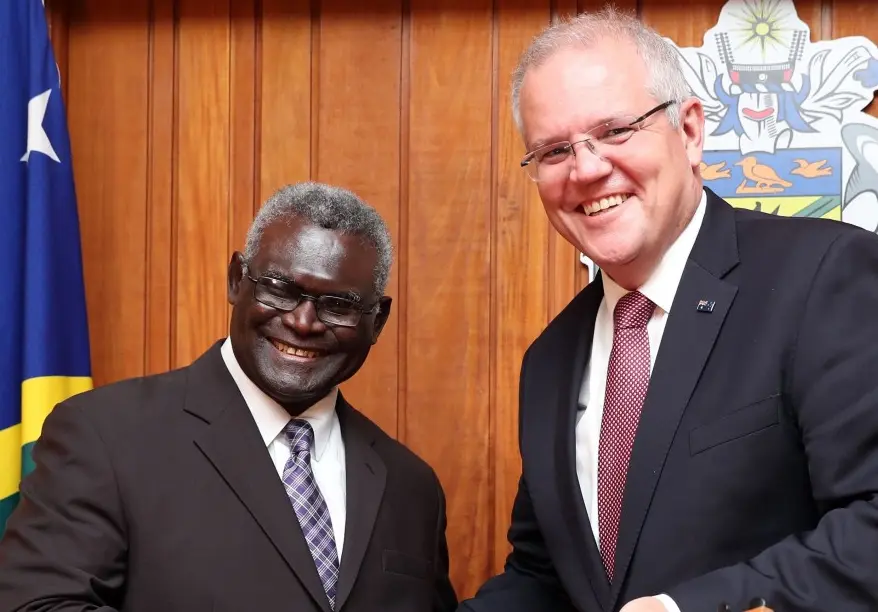 "It's a partnership with our family in the Pacific and the rest of the world looks on Australia as providing that support to developing countries in our own region and that is specifically in relation to the Pacific countries," Mr Morrison said.
