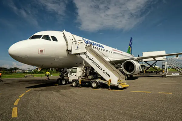 New Airbus "Spirit of the Solomons" Arrives