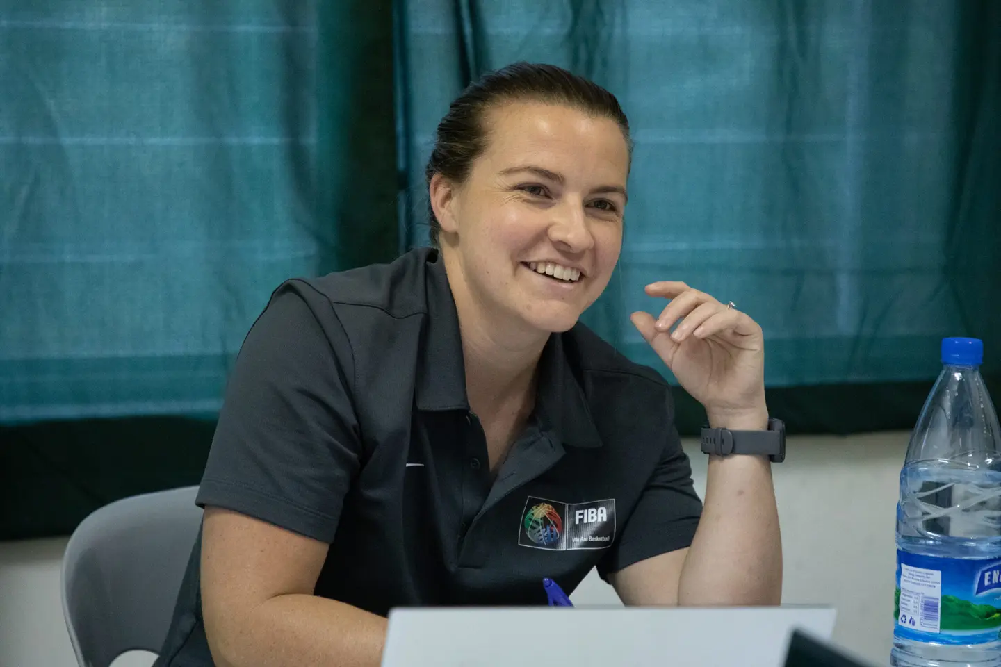 Ms Jenkins, who is also the Executive Director for FIBA said that the visit was basically to oversee preparations for basketball competitions at the Games this year.