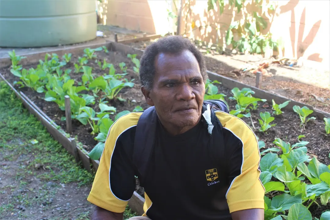 “It is my fourth week now in Honiara. Every process costs money. It has become a challenge for me since I do not have enough money. I am not literate so I have to ask someone to write my proposal."