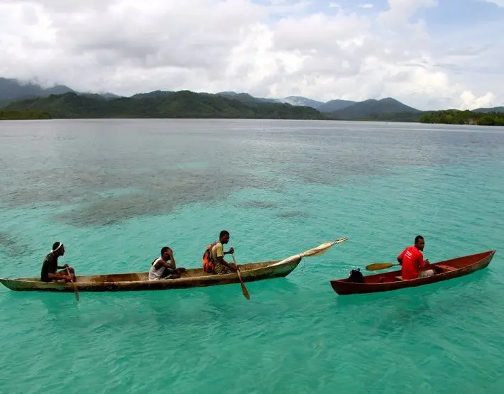 The Solomon Islands have a population of 549,600. It is an example of the kind of event that could come to “threaten the habitability of low-lying islands” in the future, according to the Intergovernmental Panel on Climate Change report.